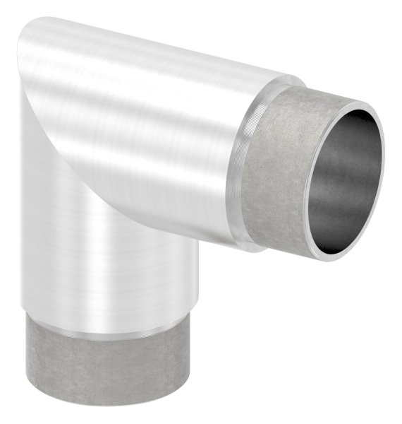 Eckbogen 90°- fuer Rundrohr Ø 42-4x2-0 mm V2A-11-3611.4