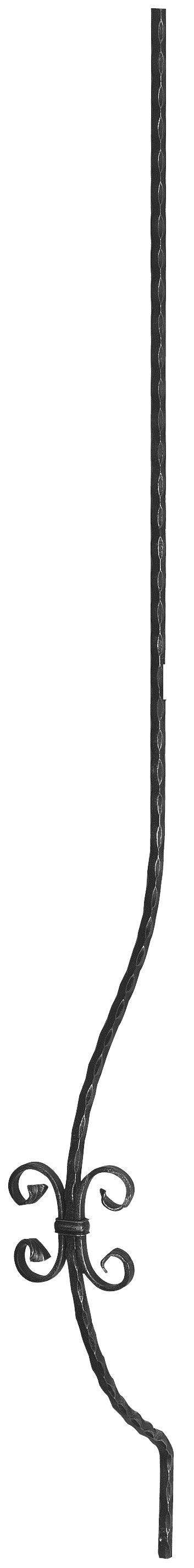 Bauchstab Laenge- 1500 mm Material- 12x12 mm Stahl S235JR- roh-30-1190.8