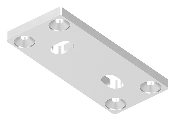 Ankerplatte 130 x 55 x 8mm- passend fuer Spannringe-88-1150146.240P