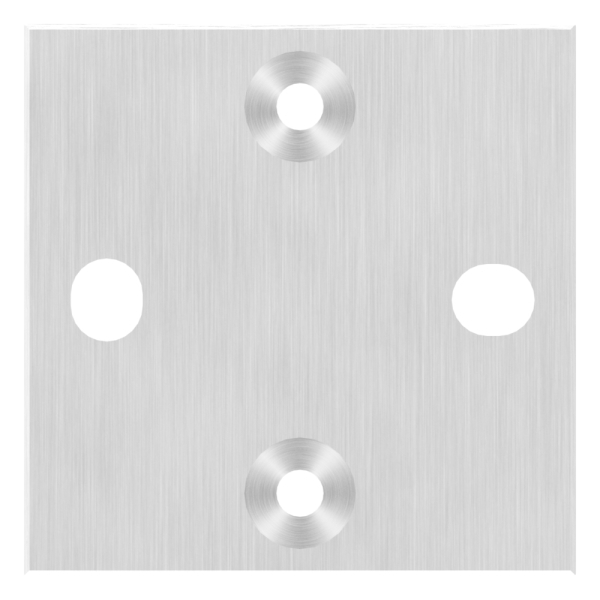 Ankerplatte- 100 x 100 x 8mm mit Fase-88-1150132-240Q-8.PL