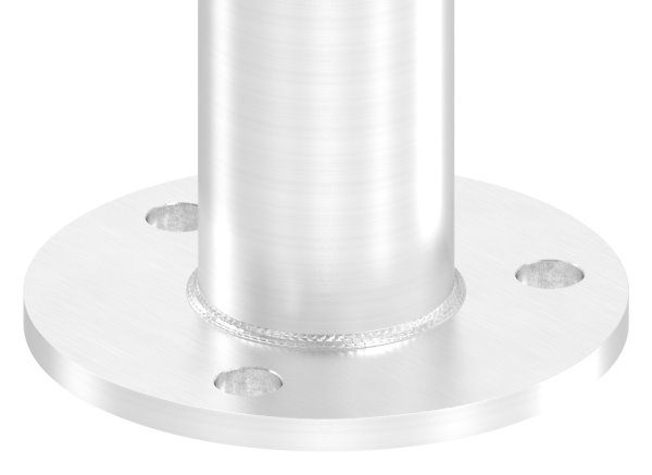 Gelaenderpfosten - fuer 5 Querstabhalter M6 - Laenge- 880 mm - V2A-14-0002.4