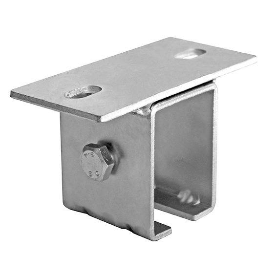 Oberhalter Stahl verzinkt 110 x 70 mm fr Profil 33 x 34 mm-89-11H47V33X34-A.4
