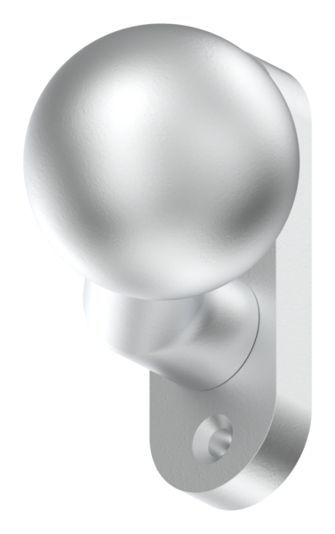 Alu-Tuerknopf - mit Kugel Ø 55 mm - Aluminium EV1-12-3059.6