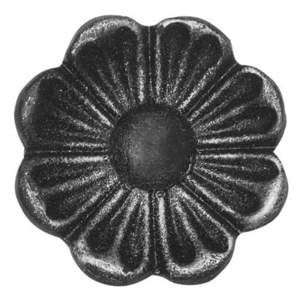 Rosette - Zierteil -  Ø 65x4 mm  - Stahl -Roh- S235JR-30-2618.8