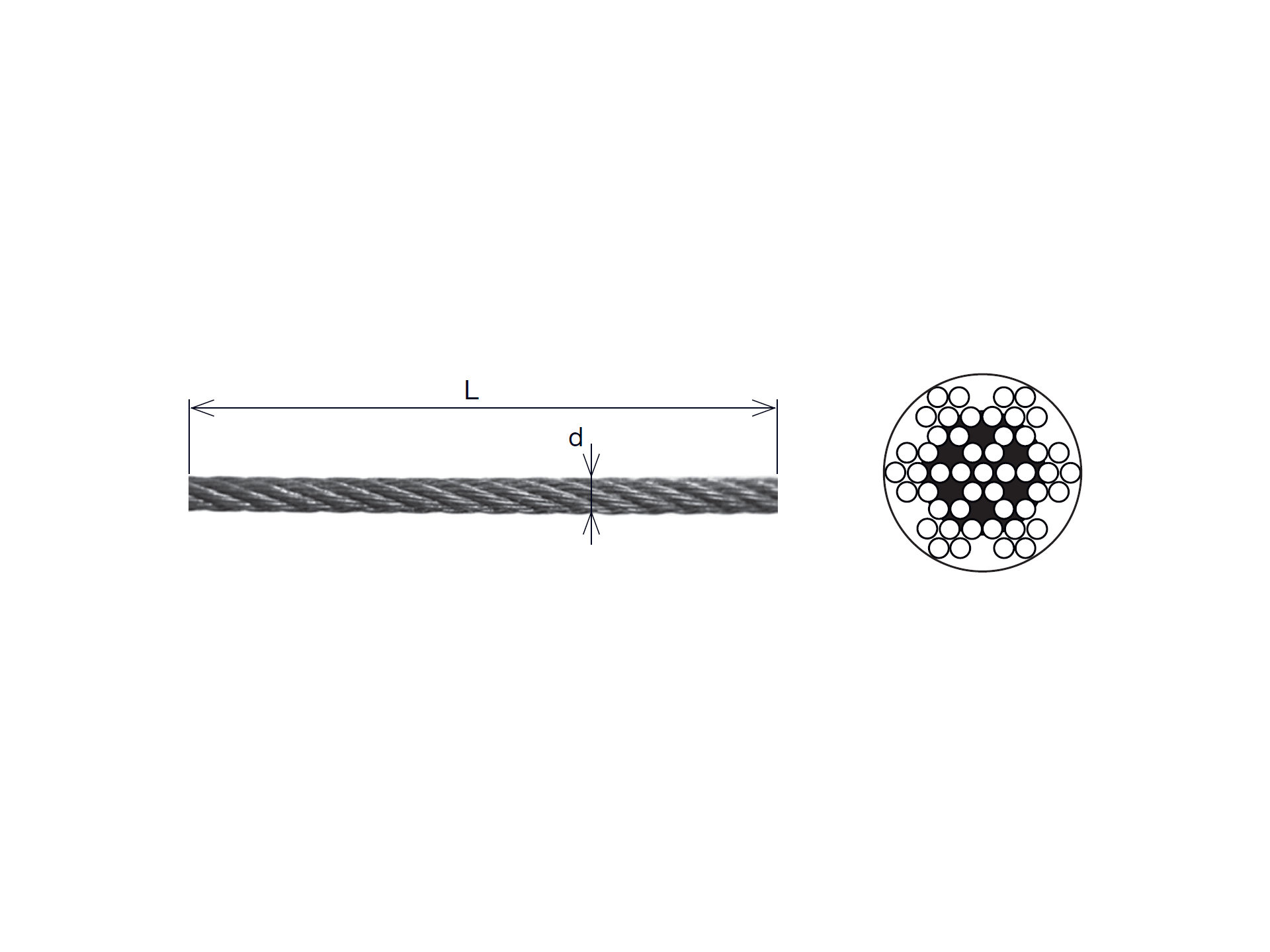 Edelstahldrahtseil Edelstahl AISI 316 6 mm x 50 m fuer Aussenbereich-89-11A147900006050-A.4