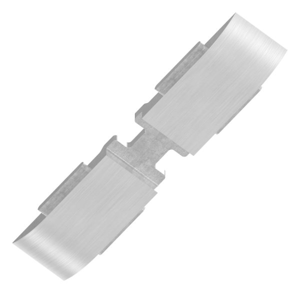 Sicherungsboden Edelstahl V2A fuer Sichtschutz Mod- 25-88-1125-MK-B.V2A
