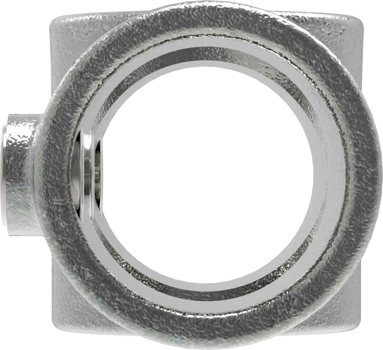Rohrverbinder - Kreuzstueck verstellbar 0-11° - 156D48 - 48-3 mm - 1 1-2- - Feuerverzinkt u. Elektrogalvanisiert-156D48