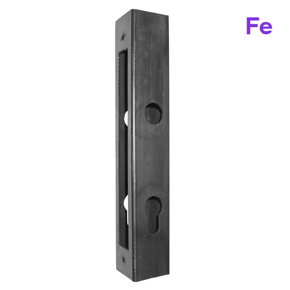 Profilschlosskasten Stahl 50x30 mm fuer Schloss B1-30-20x85 Roh-89-11B139J50X30-A.4