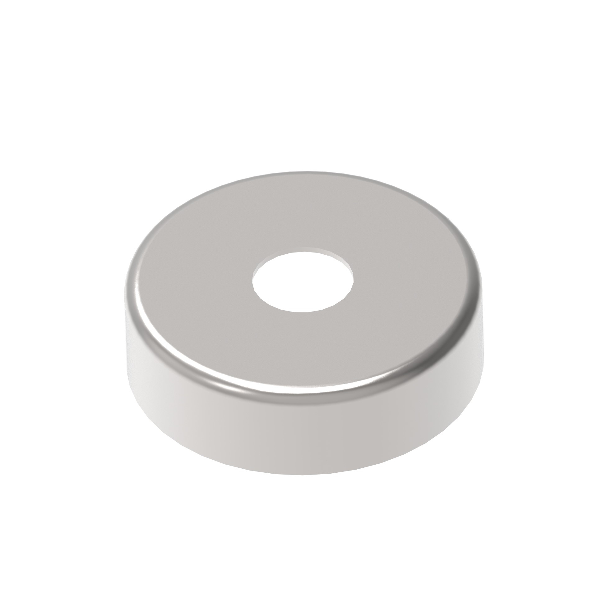 Abdeckrosette Edelstahl AISI 316 D 45 mm d 12 mm H 13 mm geschliffen-89-11A140514012-A.4