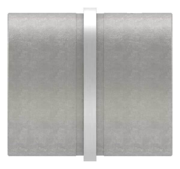 Rohrverbinder V2A fuer Rohr Ø 60-3x2-0 mm- L 65 mm- mit Mittelsteg-11-3376.4