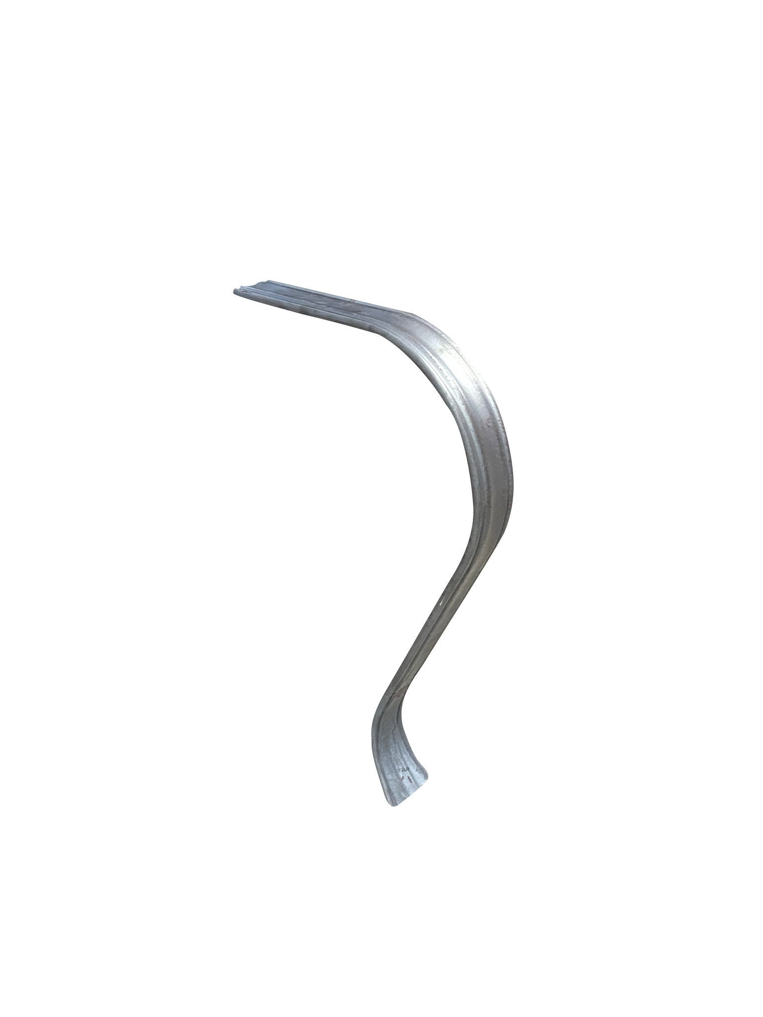 Handlauf-Endstueck 40x8 mm geschwungen - Schnecke Stahl S235JR roh - passt zu 30-1374-8-30-1462.8