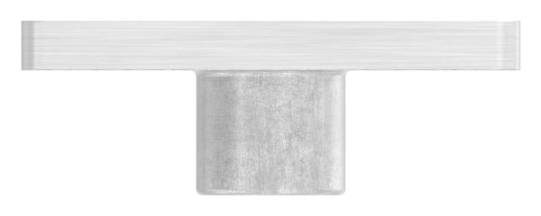 Anschweissplatte Edelstahl V4A 40 x 40 mm mit M8 Gewinde fuer Quadratrohr-11-2417.1