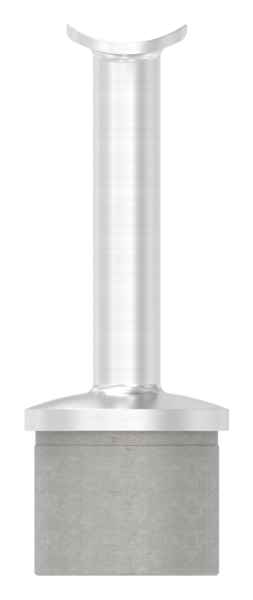 Handlaufstuetze aus einem Stueck mit Halteplatte V2A-11-3864.4