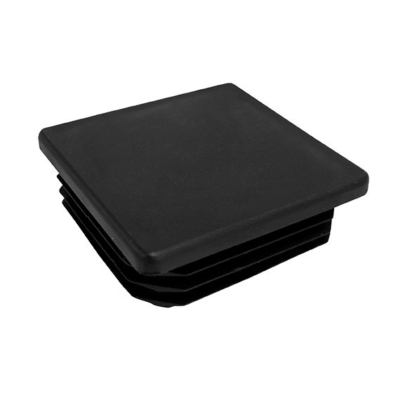 Pfostendeckel Kunststoff Schwarz 50x50 mm fuer Vierkantrohre-89-11E225850X50-A.4