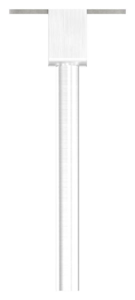 Stift mit Anschlussplatte fuer LED-Handlauf- hohl- V2A-88-11LED-NU-01-240.KD