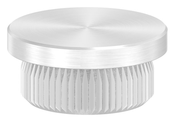 Rohrstopfen fuer Ø 21-3x2-0 mm flach zum Einschlagen V2A-11-5016.4