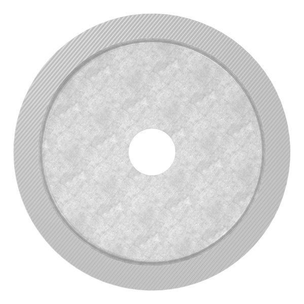 Glaspunkthalter-Unterteil Ø 62 mm- V2A- Hoehe- 20 mm-10-6200.4UT20