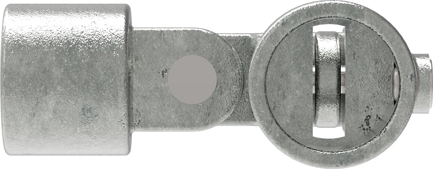 Rohrverbinder - Gelenkstueck doppelt 90° - 168D48 - 48-3 mm - 1 1-2- - Feuerverzinkt u. Elektrogalvanisiert-168D48