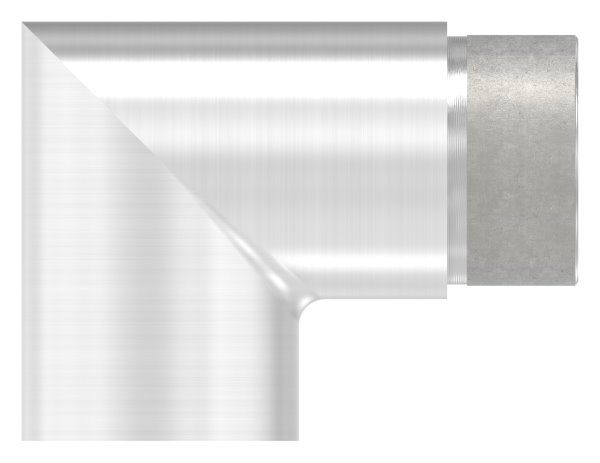 Endbogen V2A fuer Rohr Ø 42-4 x 2-0 mm 90° zum Stecken-11-3391.4