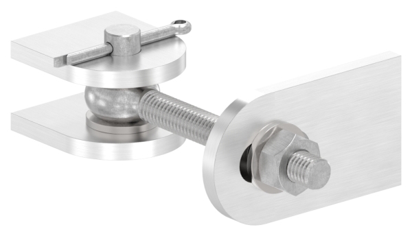 Torband 180° verstellbar- Gewinde M12- V4A-88-11121-M12.V4A