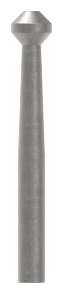 Zaunspitze - Hoehe- 120 mm - Material- Ø 12 mm - Stahl S235JR- roh-30-2533.8