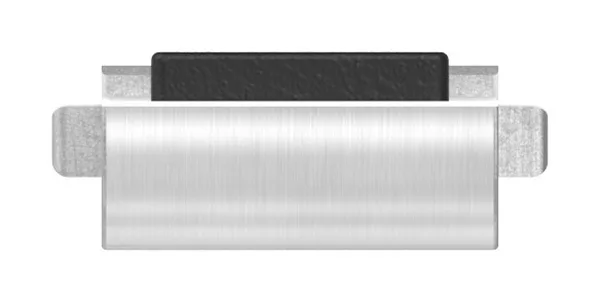 1 Sicherungsboden zu Glasklemme 45x45x26 mm AbZ V2A-10-3013.4ABZ