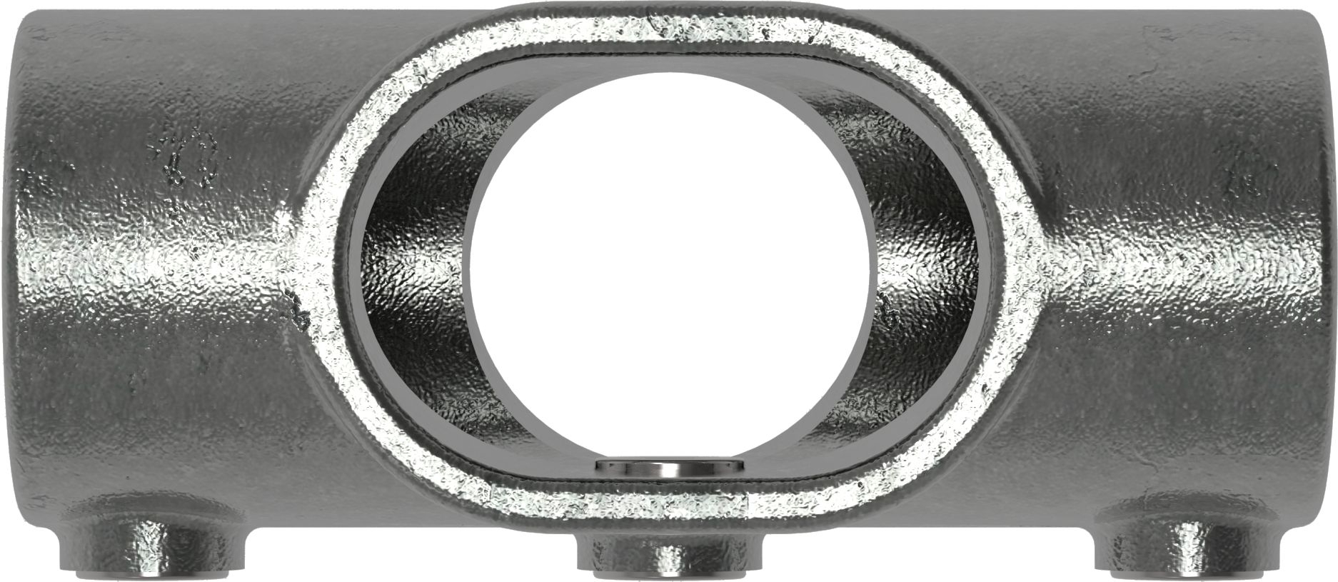 Rohrverbinder - Kreuzstueck verstellbar 0-11° - 156D48 - 48-3 mm - 1 1-2- - Feuerverzinkt u. Elektrogalvanisiert-156D48