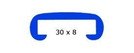 30x8 mm (F308)