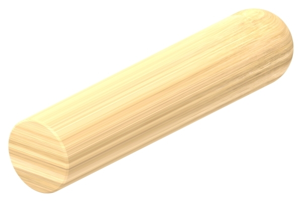 Holzhandlauf Eiche Ø 42mm- Laenge 200mm- lackiert-88-11HHM.EI42