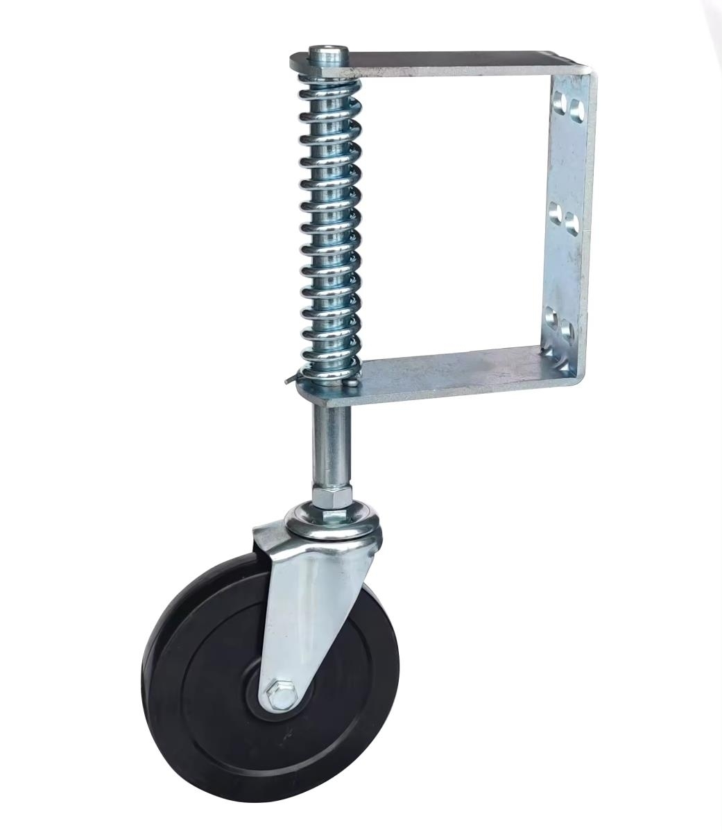Torrolle gefedert Stahl verzinkt  123 mm Gesamthhe 355 mm-89-11HPK01D120-A.4