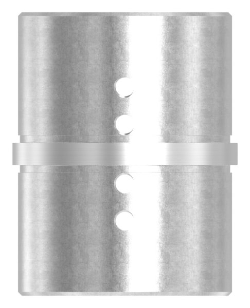 Rohrverbinder fuer Nutrohr 60-3 x 1-5mm- V4A-88-1160351.V4A