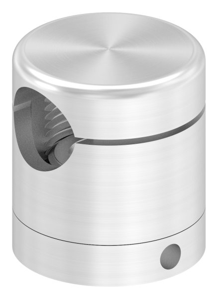 BRENK-fix® Grundhalter fuer Staebe Ø 14mm- ALU-88-11BR-R14M8.ALU