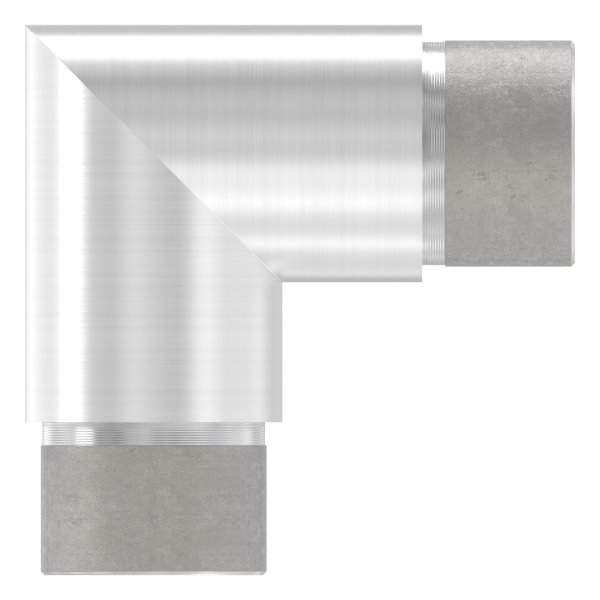 Eckbogen 90°- fuer Rundrohr Ø 33-7x2-0 mm V2A-11-3610-A.4