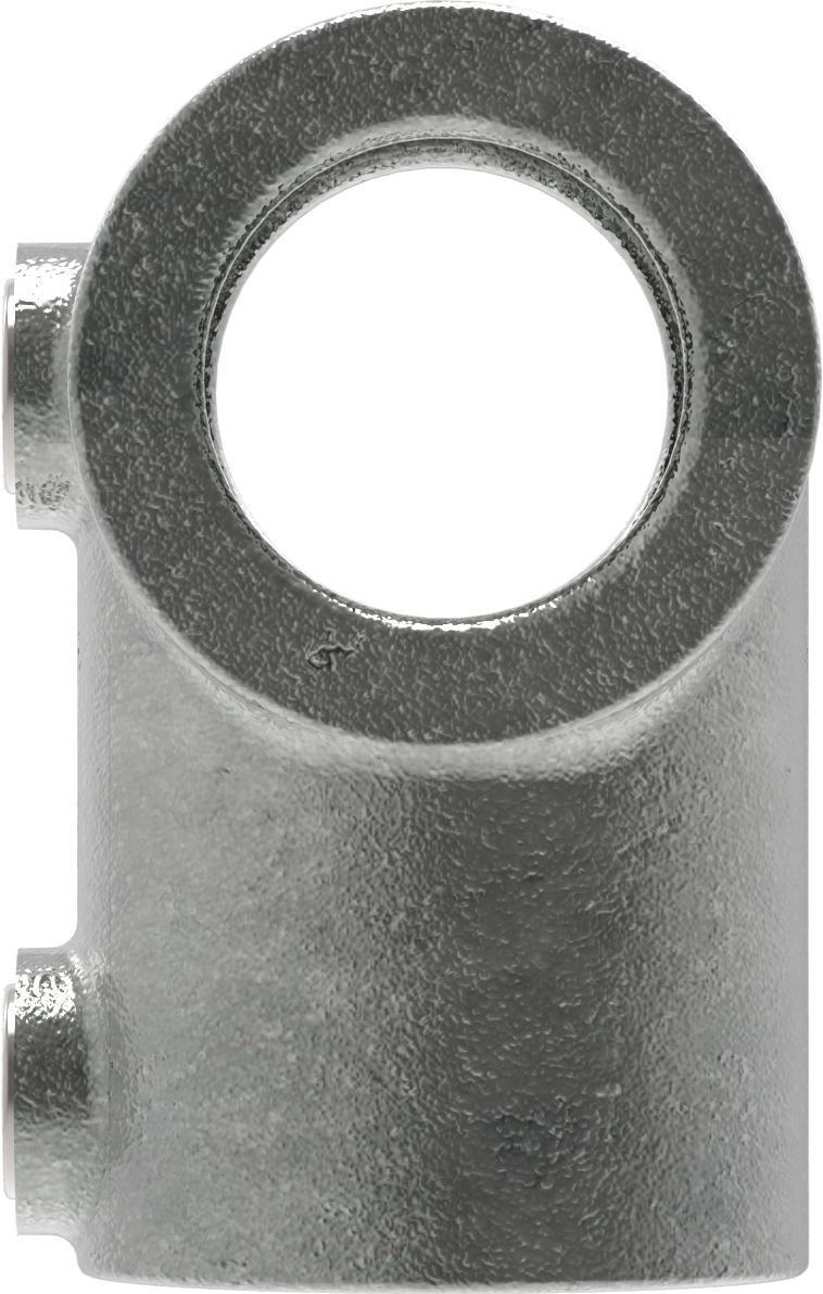Rohrverbinder T-Stueck kurz Ø 48-3 mm -1 1-2- - 33-7 mm -1- - Temperguss verzinkt - 101D48-B34-101D48-B34
