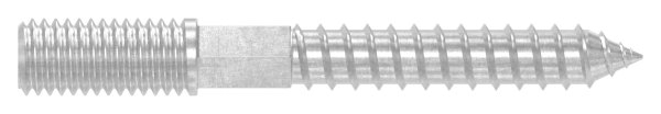 Stockschraube V2A Edelstahl M10x80 mm Holzgewinde-10-6202.4