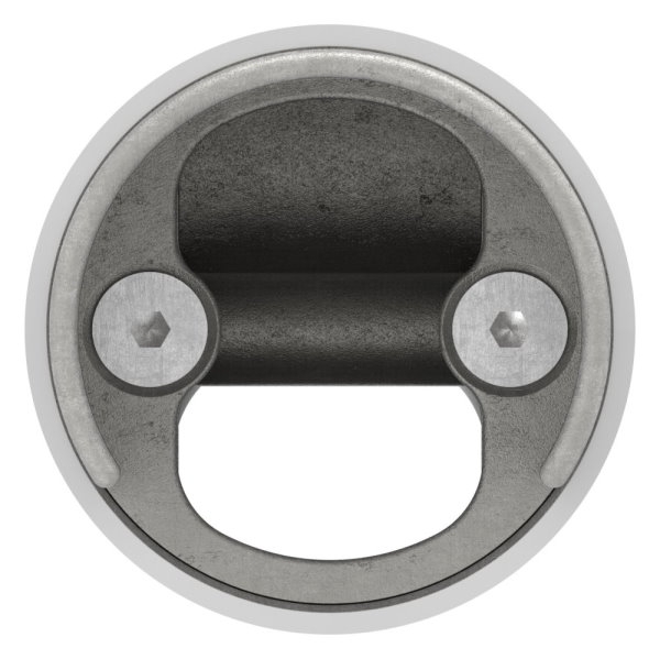Gelenkverbinder V2A Ø 42-4 mm fuer LED-Nutrohr 120-180° schwenkbar-88-11LED-NU-60312.240