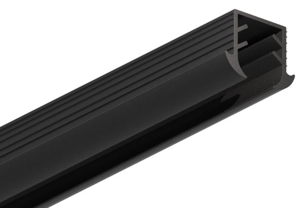 Keildichtung Glas 11-52 - 13-52mm- fuer Nut 24 x 24mm- Laenge 6m- EPDM-88-1160361-GU.6M