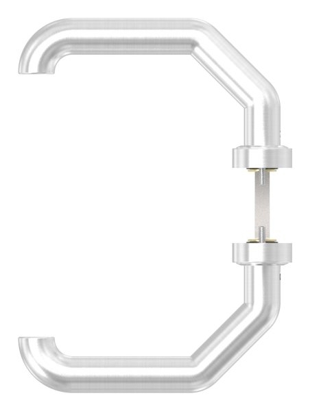 Tuerdruecker-Paar V2A Edelstahl 8mm Drueckerstift Tuerstaerke 30-60mm-11-3525.4