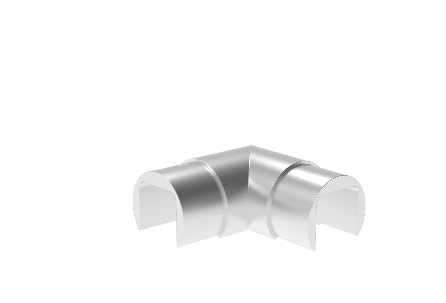 Handlaufhalterung Aluminium D42-4x1-5 Satin-ELOX fuer Glas-89-11AL6313042SE-A.4