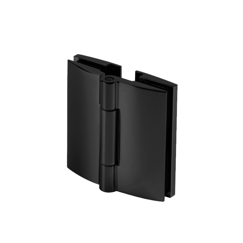 Glastuerscharnier Messing Schwarz - 90° fuer Glas 8-12 mm-89-11GSBLACKDB90602S-A.4