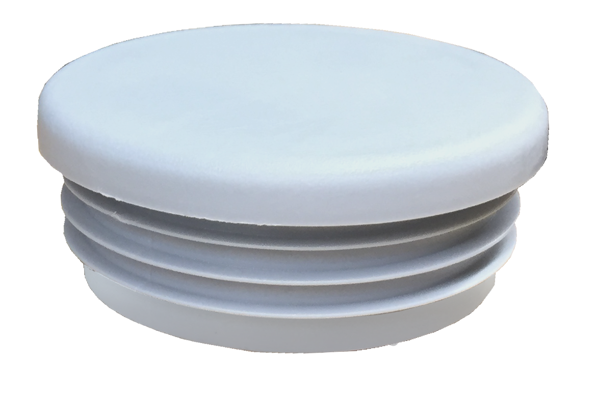 Rohrverbinder - Kunststoffstopfen hellgrau - 133D48 - 48-3 x 1 - 2 mm - 1 1-2-133D48