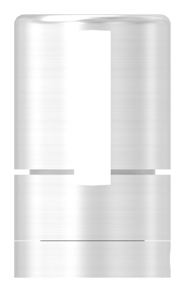 BRENK-fix® Grundhalter fuer Flachstaebe 30 x 6mm- V2A-88-11BR-F306M8.V2A