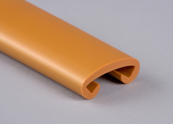 Kunststoffhandlauf fuer 40 x 8mm- stratos orange- 25 Meter-88-11F408.515