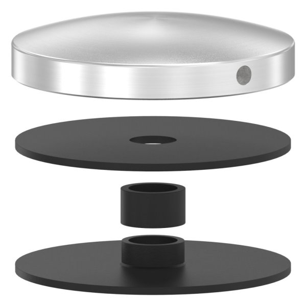 Glaspunkthalter-Oberteil Ø 72 mm- V2A-88-1160197-240.OT