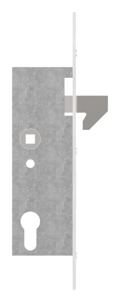 Schiebetorschloss verzinkt Edelstahl Hakenfalle Dornma 40 mm-11-3927.4