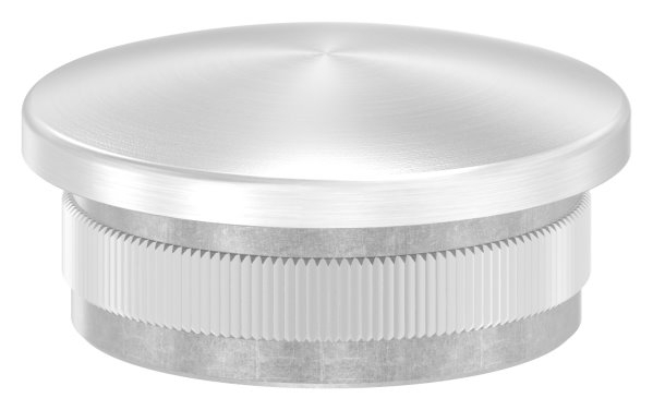 Rohrstopfen fuer Ø 42-4x3-0 mm leicht gewoelbt zum Einschlagen V2A-11-5215.4