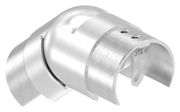 Verbinder flex- fuer Nutrohr 60-3 x 1-5mm- V4A-88-1160354.V4A