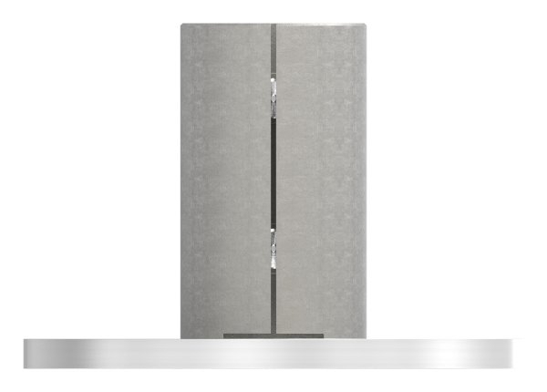 Wand- und Bodenanker  Masse- Ø 100x6 mm  fuer Rundrohr Ø 42-4x2-5 mm - V2A-11-3013.4