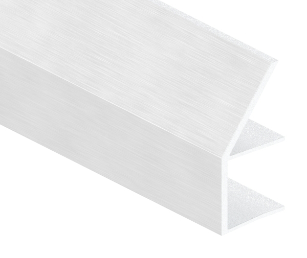 Regenrinne fuer Vordaecher- Glas 17-52mm- L=1400mm- E4-EV1-88-11VDE-RE-1400.17