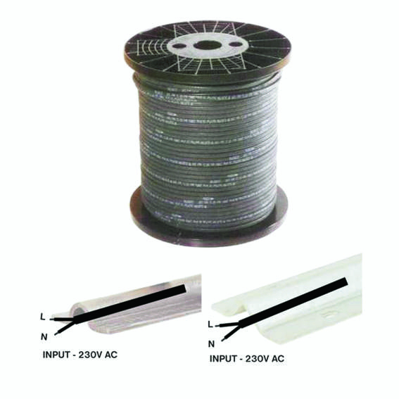Heizkabel selbstregulierend 18W-m 230V fuer Profile H-39V H-39U-89-11DEVIICEGUARD18-A.4